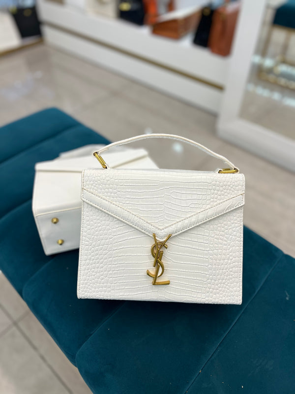 Ysl نقشتين | واسع حجم وسط قاعدة 27 سم